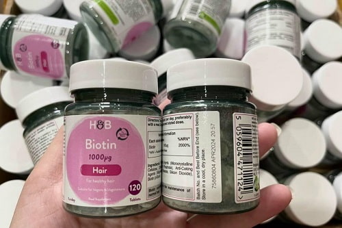 Viên uống mọc tóc Biotin Holland and Barrett review mẫu mới-1