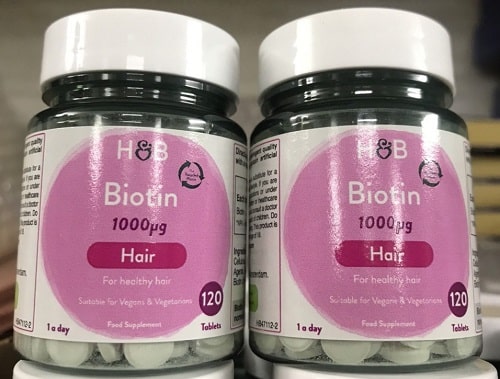 Viên uống mọc tóc Biotin Holland and Barrett review mẫu mới-3