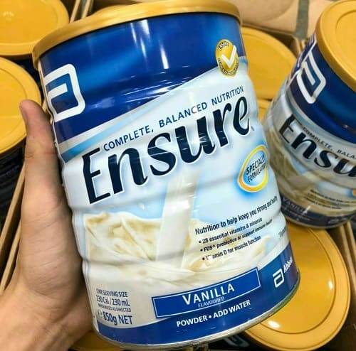 Sữa Ensure Úc pha như thế nào? Pha bằng nước gì?-2