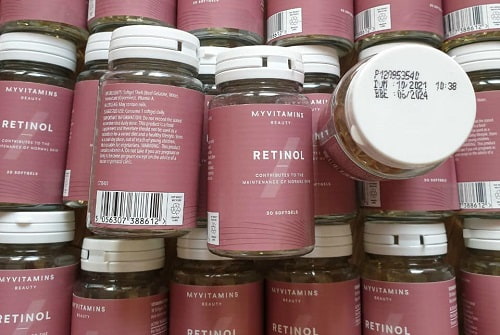 Viên uống Retinol của Myvitamins review-1