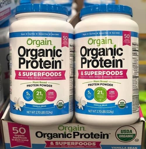 Sữa bột Orgain Organic Protein review-3