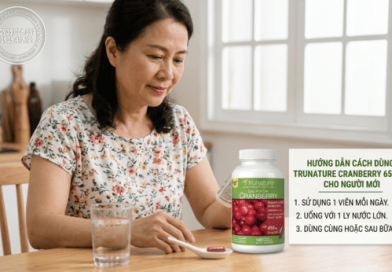 Cách dùng thuốc Trunature Cranberry 650mg cho người mới Cách dùng thuốc Trunature Cranberry 650mg cho người mới